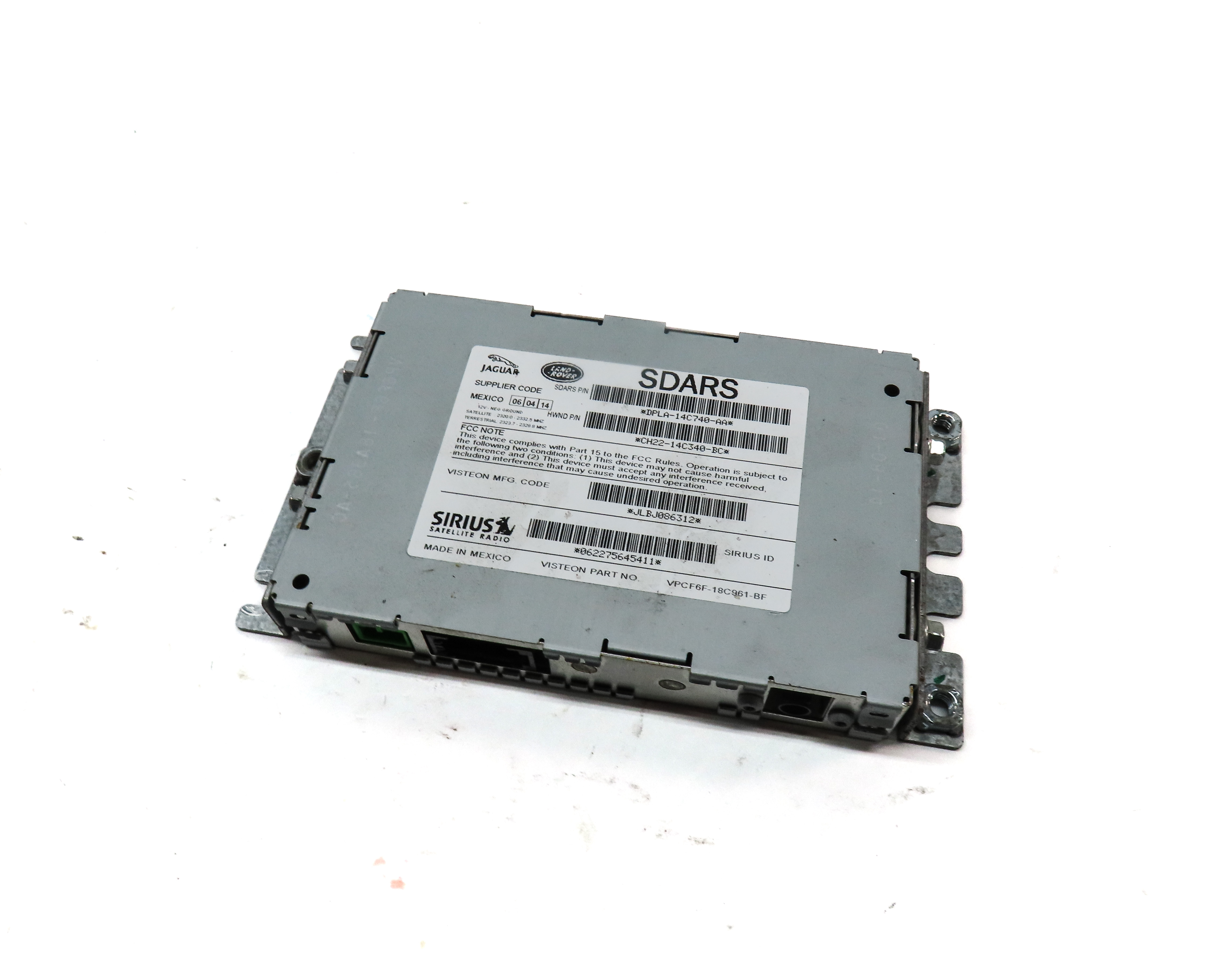 13-19 DISCOVERY SPORT LR4 RANGE ROVER SPORT EVOQUE SIRIUS SATELLITE RECEIVER — exact item pictured
